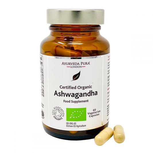 Organische Ashwagandha Kruidencapsules (60 capsules)