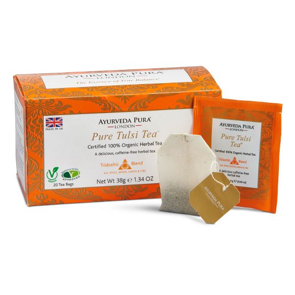 Pure Tulsi Thee - 100% Organische Thee - Biologische Kruidenthee